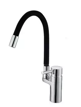 Смеситель для кухни D-Lin D157315-1 хром/черный