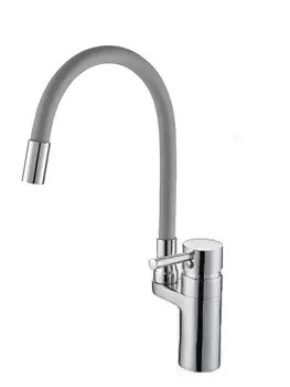 Смеситель для кухни D-Lin D157315-2 хром/серый