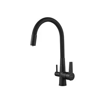 Смеситель для кухни D-Lin D159317-4A черный