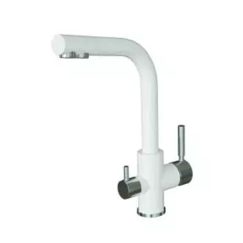 Смеситель для кухни Dr.Gans Акцент Белый