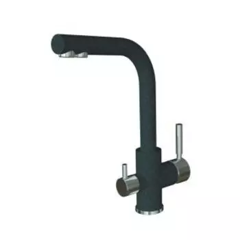 Смеситель для кухни Dr.Gans Акцент Черный