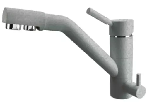 Смеситель для кухни Dr.Gans Дуэт Базальт