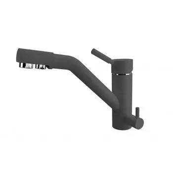 Смеситель для кухни Dr.Gans Дуэт Чёрный