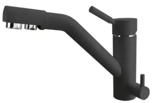 Смеситель для кухни Dr.Gans Дуэт Графит