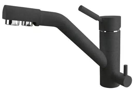 Смеситель для кухни Dr.Gans Дуэт Графит