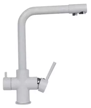 Смеситель для кухни Ecoshtein ES 0400 серый шелк