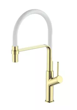 Смеситель для кухни Esko Gold K50GW белый
