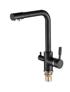 Смеситель для кухни Fashun A4352-7 чёрный