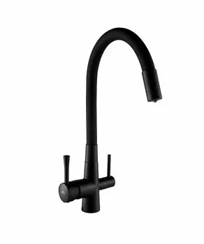 Смеситель для кухни Fashun A4362-7 чёрный