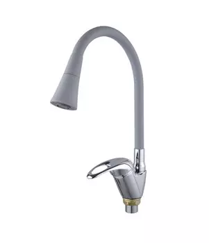 Смеситель для кухни Fashun A4403-A7357 хром/серый