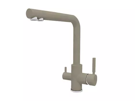 Смеситель для кухни Florentina АЛЬДО Бежевый