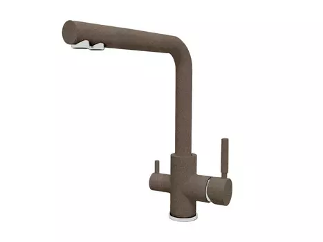 Смеситель для кухни Florentina АЛЬДО Коричневый