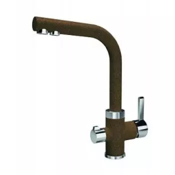 Смеситель для кухни Florentina Арес FL Коричневый