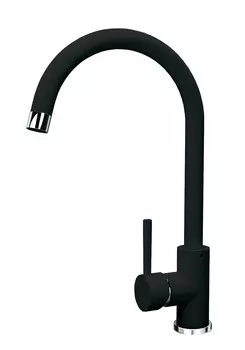 Смеситель для кухни Florentina ЮНА Антрацит