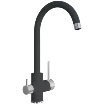 Смеситель для кухни Florentina КЛИО FL Черный