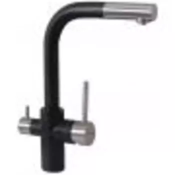 Смеситель для кухни Florentina Кристалл FL Антрацит