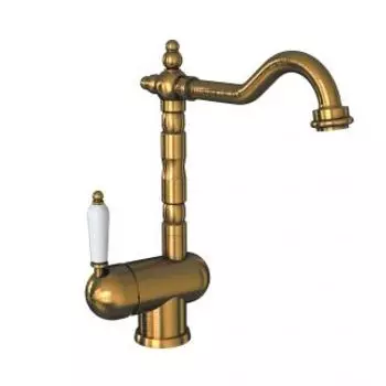 Смеситель для кухни Florentina Ода Бронза