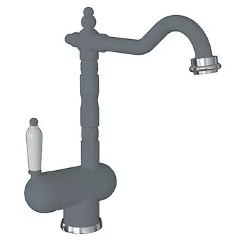 Смеситель для кухни Florentina Ода FL Серый шелк