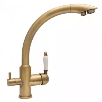 Смеситель для кухни Florentina Шале FL Бронза