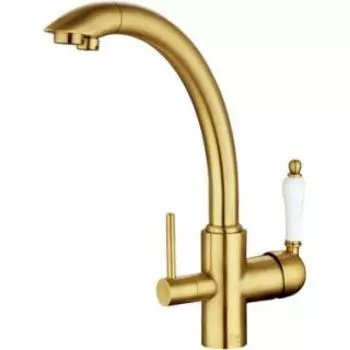 Смеситель для кухни Florentina Шале FL Золото
