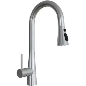 Смеситель для кухни Florentina Вита PRO SS нержавеющая сталь