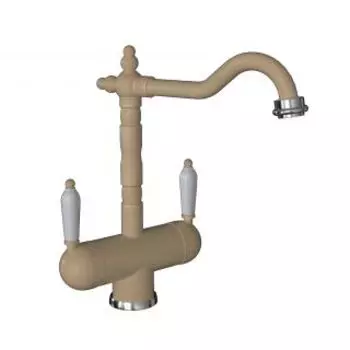 Смеситель для кухни Flortek Ария FK Бежевый
