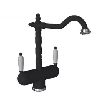 Смеситель для кухни Flortek Ария FK Черный