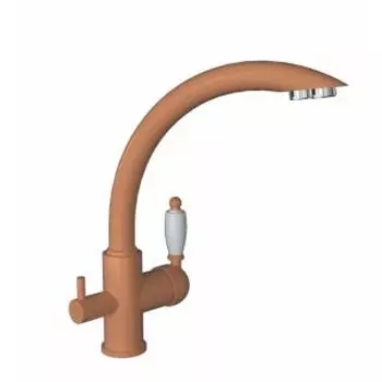 Смеситель для кухни Flortek Шале FK Капучино