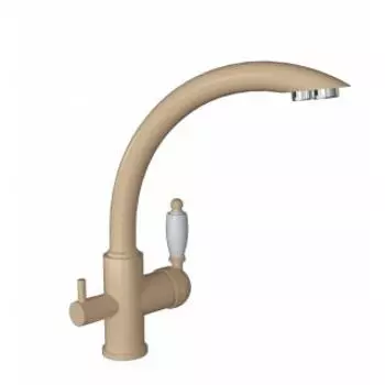 Смеситель для кухни Flortek Шале FK Шампань