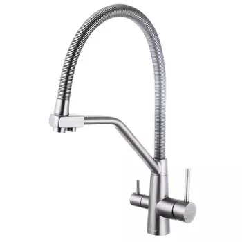 Смеситель для кухни Fmark FS0762L сатин