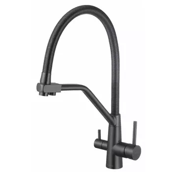 Смеситель для кухни Fmark FS0762Q графит