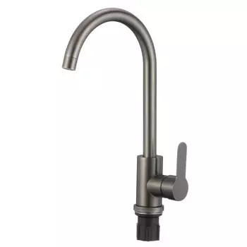 Смеситель для кухни Fmark FS8232Q графит