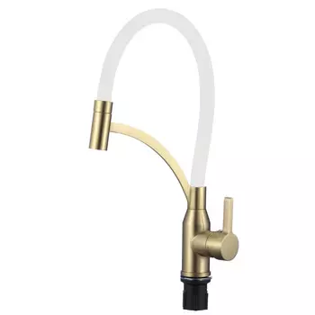 Смеситель для кухни Fmark FS8244C-02 матовое золото