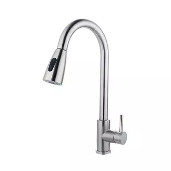 Смеситель для кухни G.Lauf ZAP4-H090 нержавеющая сталь