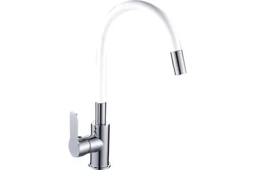 Смеситель для кухни Gota Rocio Santa-Barbara G302531 белый