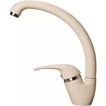 Смеситель для кухни GranFest Quarz Z3323 бежевый (328)