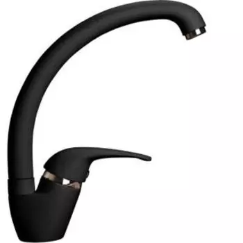 Смеситель для кухни GranFest Quarz Z3323 черный (308)