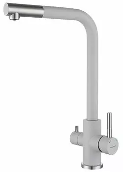 Смеситель для кухни GranFest Z-5421 серый