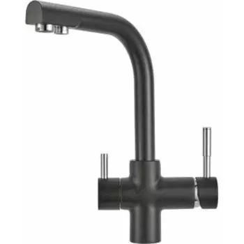 Смеситель для кухни Granula 2015 черный