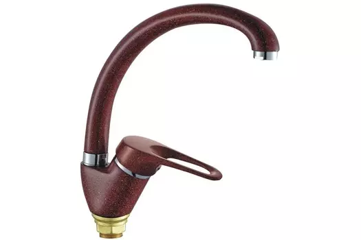 Смеситель для кухни Haiba HB4113-11 бордовый