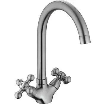 Смеситель для кухни Haiba HB4119-5 сатин