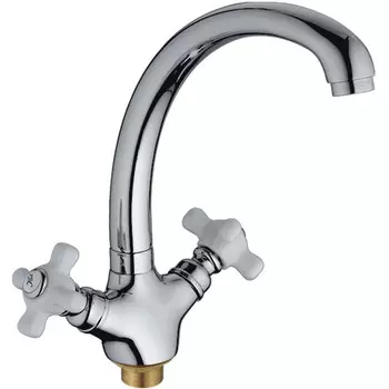 Смеситель для кухни Haiba HB4218 хром