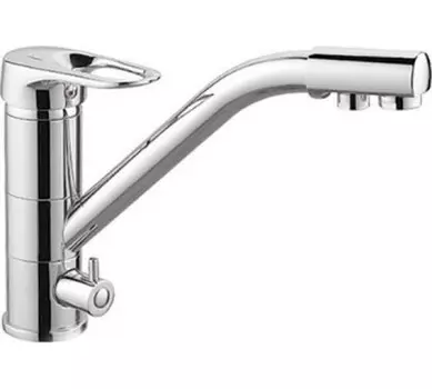 Смеситель для кухни Haiba HB4304 хром