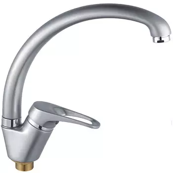 Смеситель для кухни Haiba HB4313-1 серый