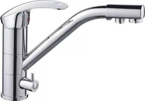 Смеситель для кухни Haiba HB4321 хром