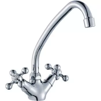 Смеситель для кухни Haiba HB4519 хром