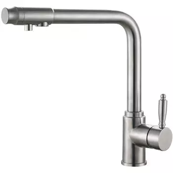 Смеситель для кухни Haiba HB70301 сталь