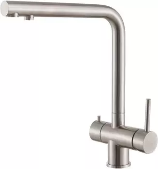 Смеситель для кухни Haiba HB70304-1 сталь