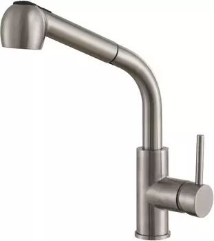 Смеситель для кухни Haiba HB70304-2 сталь