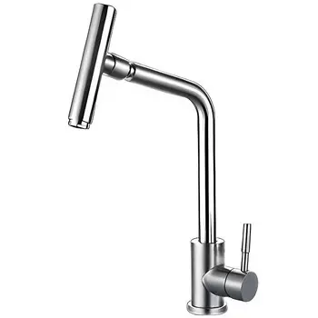 Смеситель для кухни Haiba HB73304-1 сталь